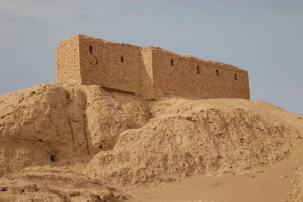 Ruins of a temple in Nippur