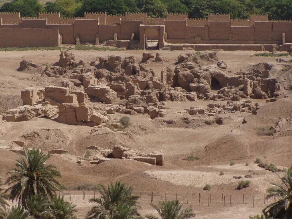The ruins of Babylon