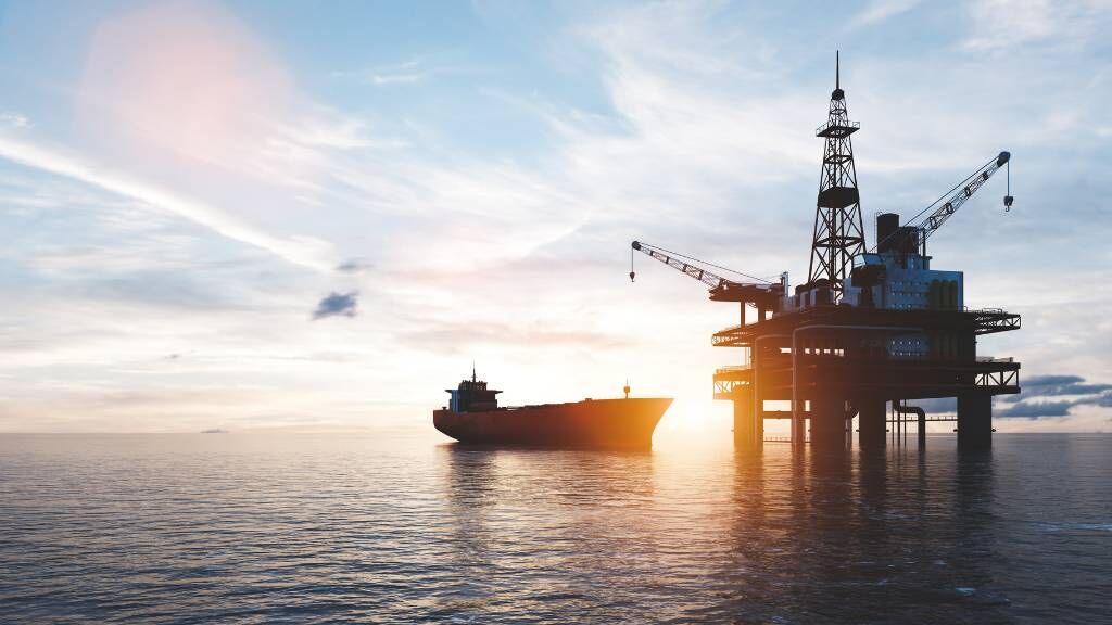offshore oil rig